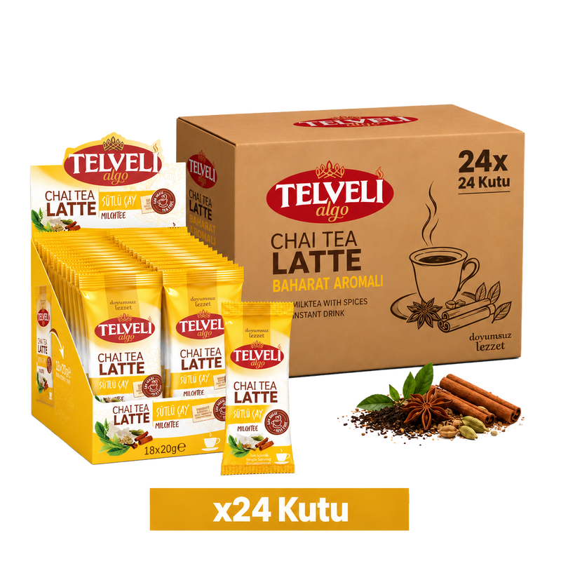 Chai Tea Latte – Sütlü Çay – Toptan