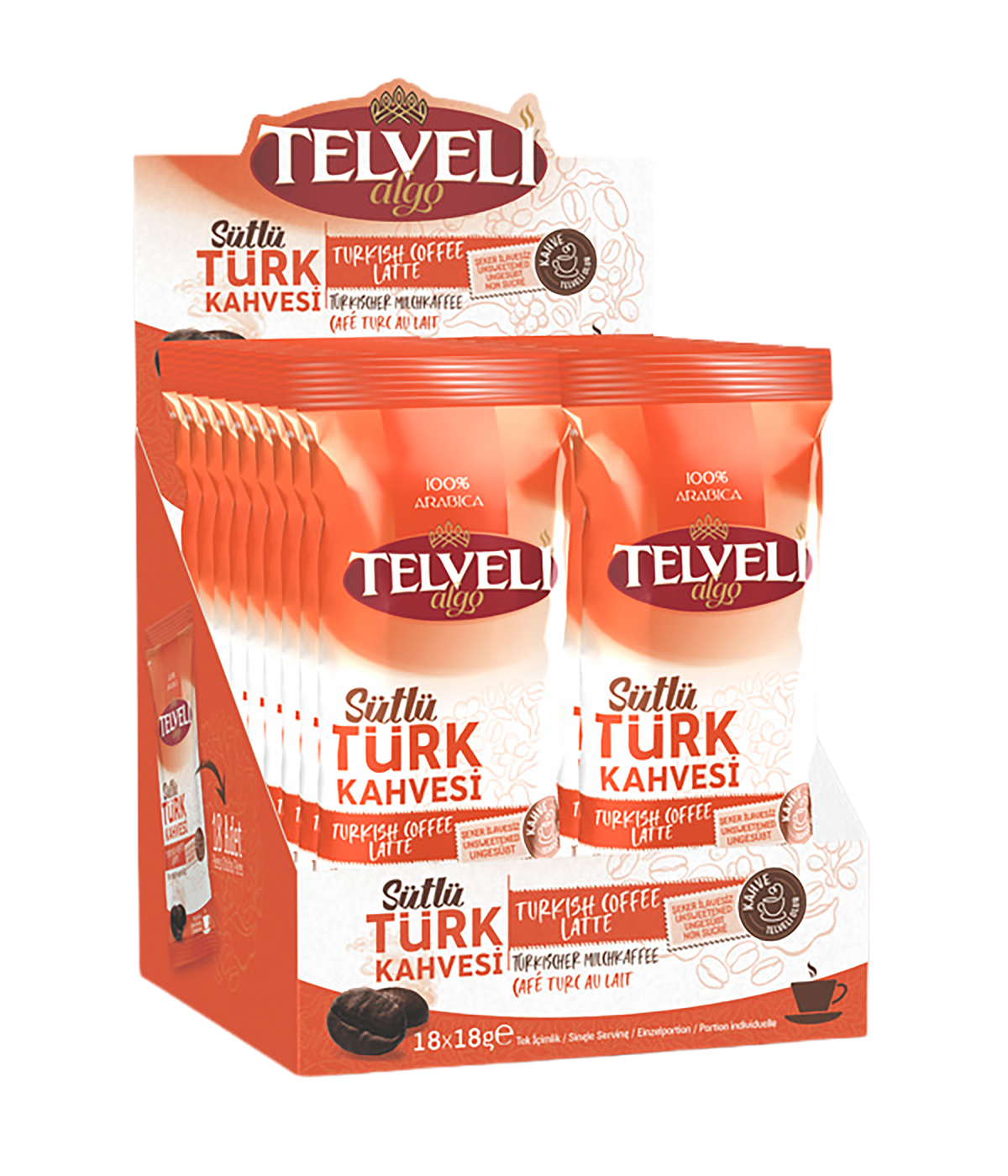 Sütlü hazır türk kahvesi