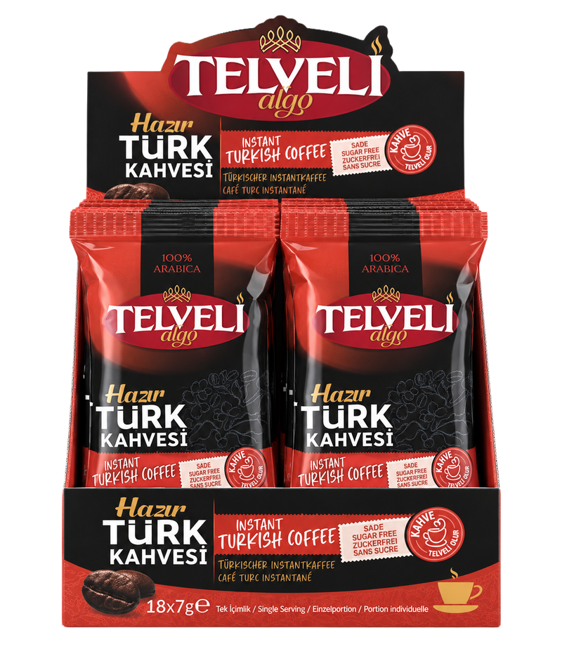 Hazır Türk Kahvesi – Sade – Toptan