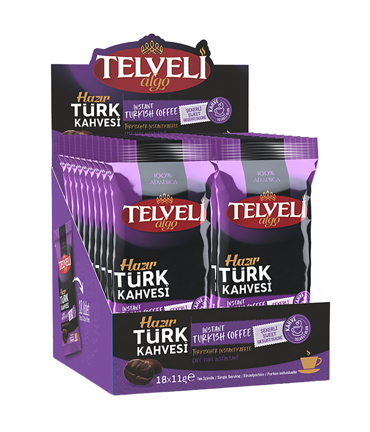 Hazır Türk Kahvesi Şekerli
