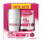 Sütlü Hazır Türk Kahvesi - Şekerli - 10'lu