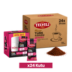 Sütlü Hazır Türk Kahvesi – Şekerli – Toptan Ofis Seti