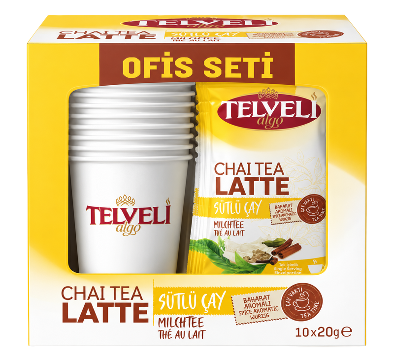 Chai Tea Latte – Sütlü Çay – Toptan Ofis Seti