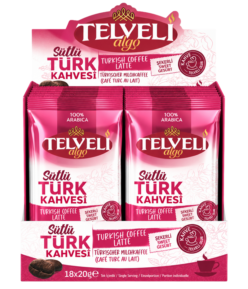 Sütlü Hazır Türk Kahvesi – Şekerli – Toptan