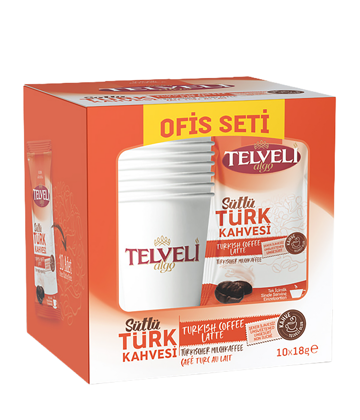sütlü hazır türk kahvesi şekersiz