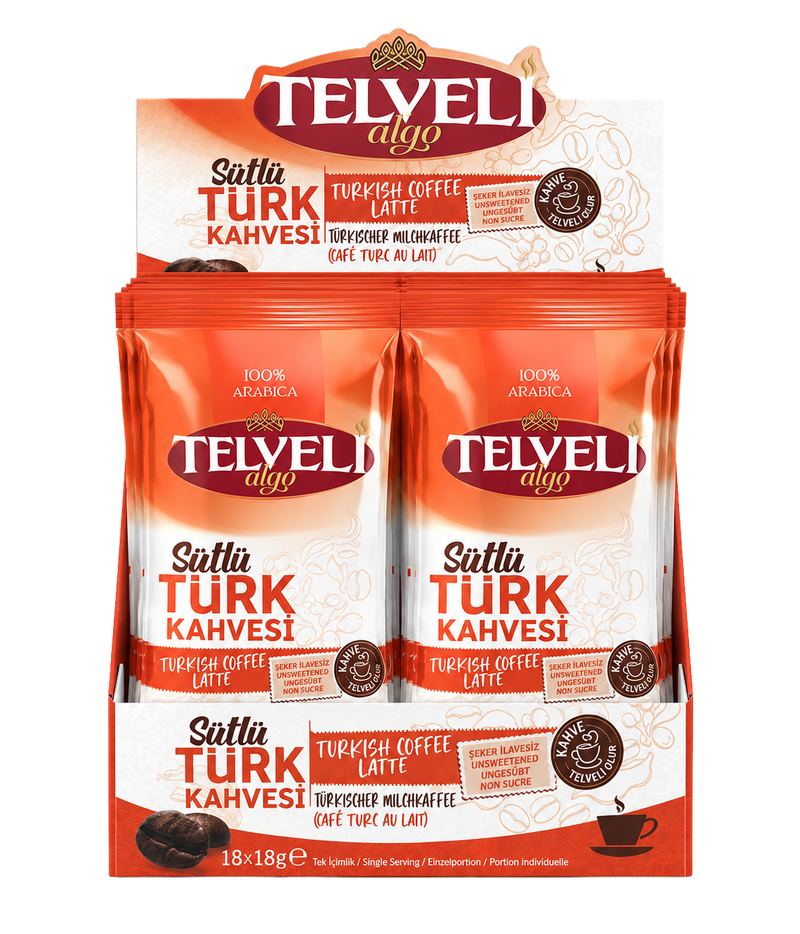 Sütlü Hazır Türk Kahvesi – Sade – Toptan